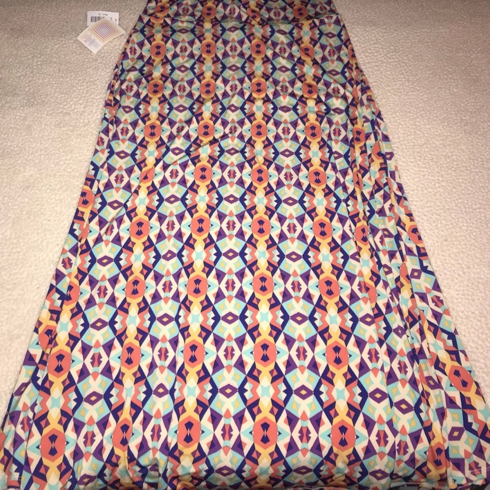 LulaRoe maxi skirt size XL NEW WITH TAGS